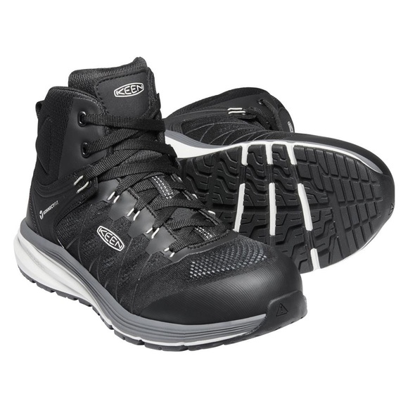 Keen Women's 5.5 Vista Energy Mid Carbon Fiber Toe EH Slip Resistant Work Boot - Picture 1 of 15